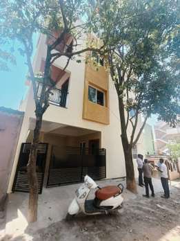 Completed residential building exterior