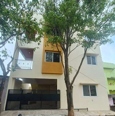 Completed two-storey residential building exterior